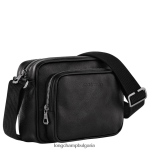 черен мъже le foulonne чанта за фотоапарат чанти Longchamp 6084PZ1117 - Image 2