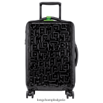 черен мъже lgp куфар за пътуване чанти Longchamp 6084PZ842