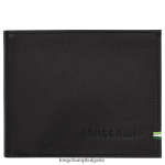черен мъже sur seine портфейл кожени изделия Longchamp 6084PZ17