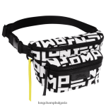 Черно бяла Жени le pliage lgp чанта за колан чанти Longchamp 6084PZ455 - Image 3